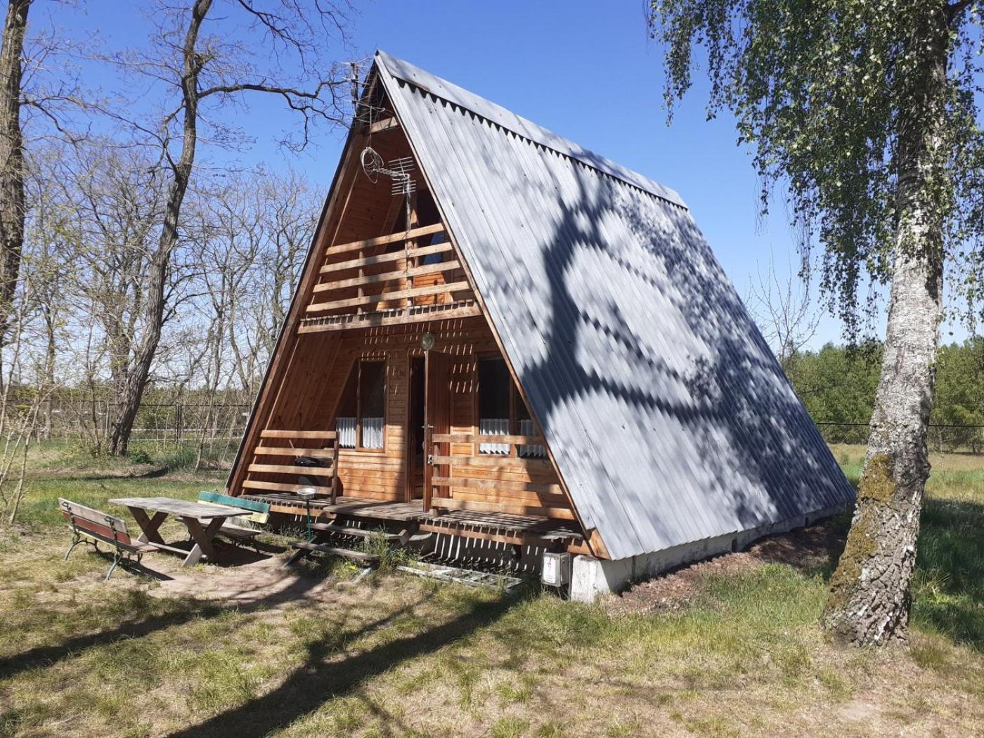 Domki Nad Jeziorem I Pod Lasem Villa Zdbice Buitenkant foto