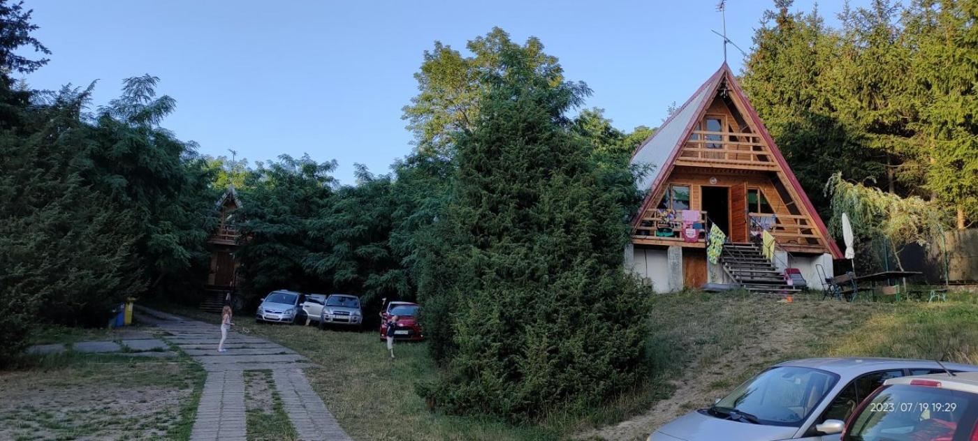 Domki Nad Jeziorem I Pod Lasem Villa Zdbice Buitenkant foto