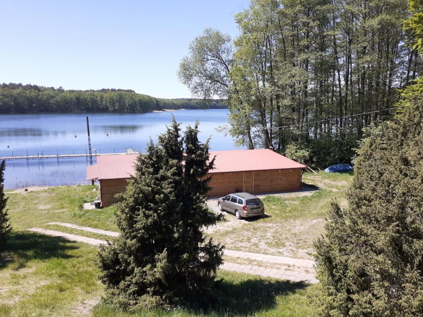 Domki Nad Jeziorem I Pod Lasem Villa Zdbice Buitenkant foto