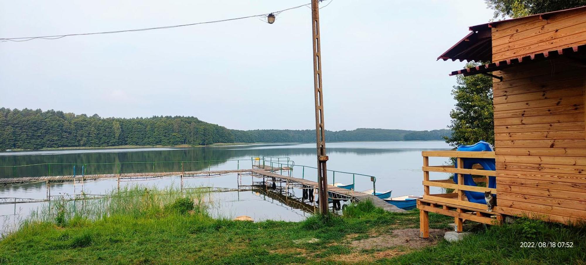 Domki Nad Jeziorem I Pod Lasem Villa Zdbice Buitenkant foto