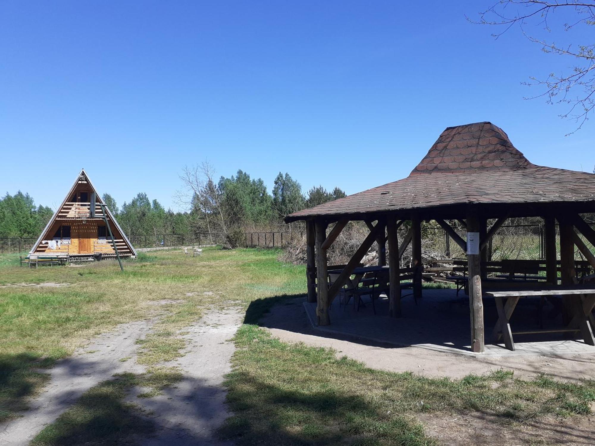 Domki Nad Jeziorem I Pod Lasem Villa Zdbice Buitenkant foto